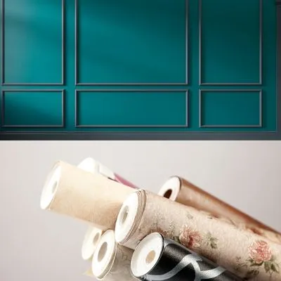 wallpaper with wall panels